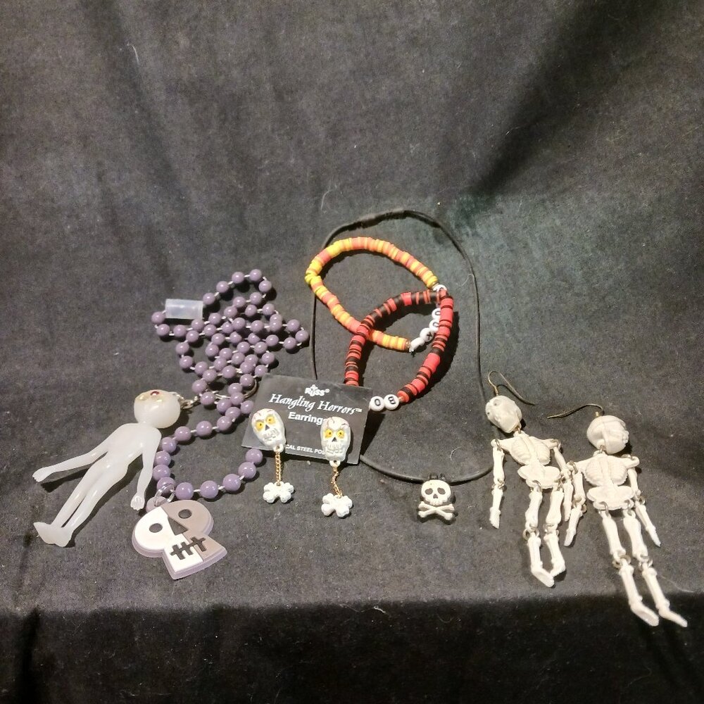 Lot of Halloween Jewelry